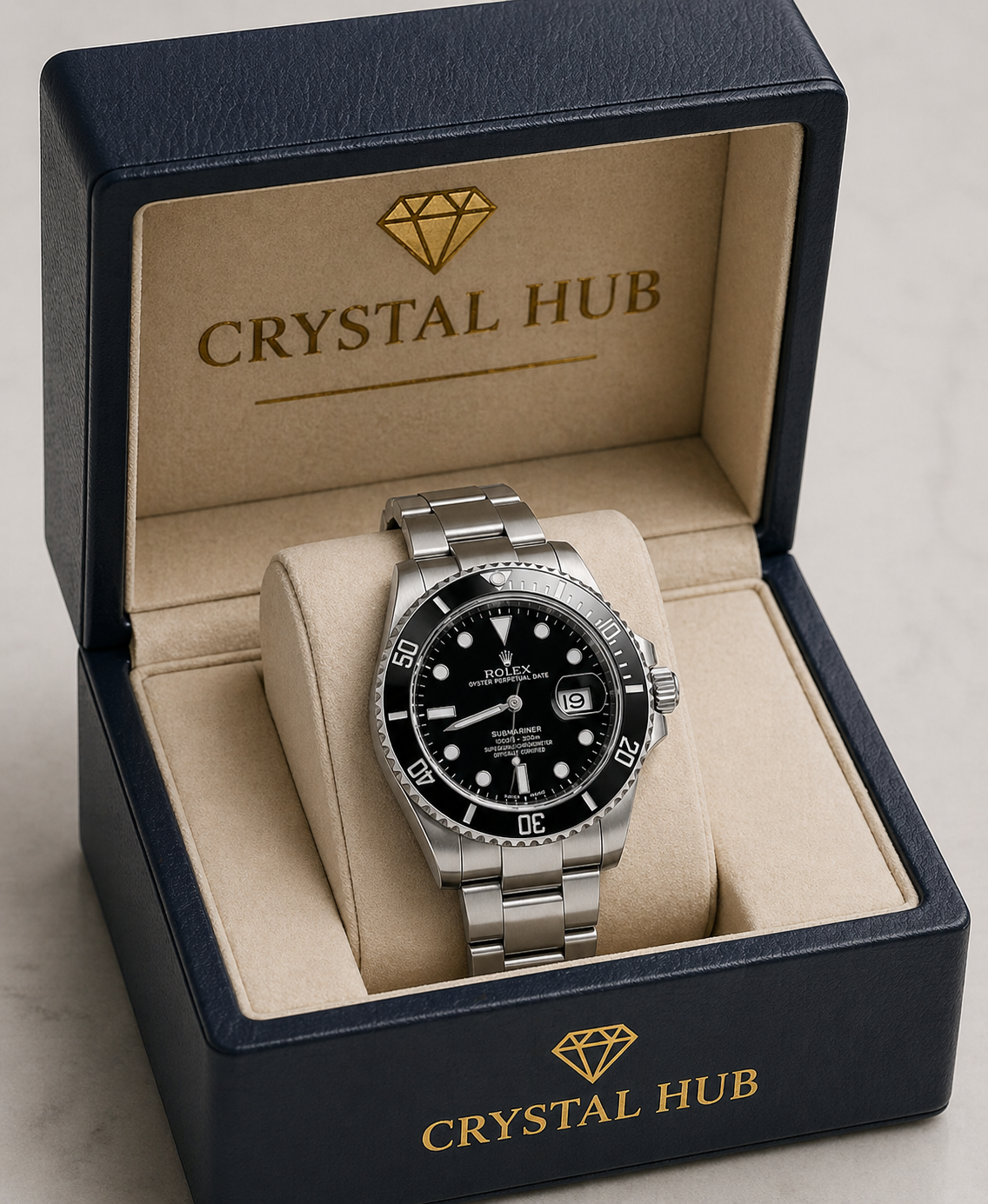 Royal Black Diver DateMaster