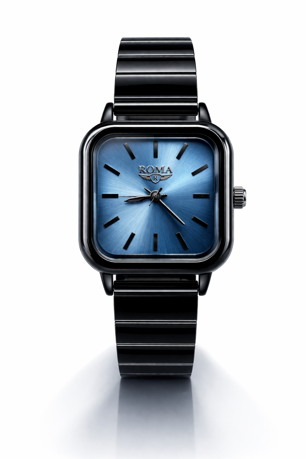 Roma Noir Classic Watch
