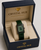 Emerald Luxe Rectangular Watch