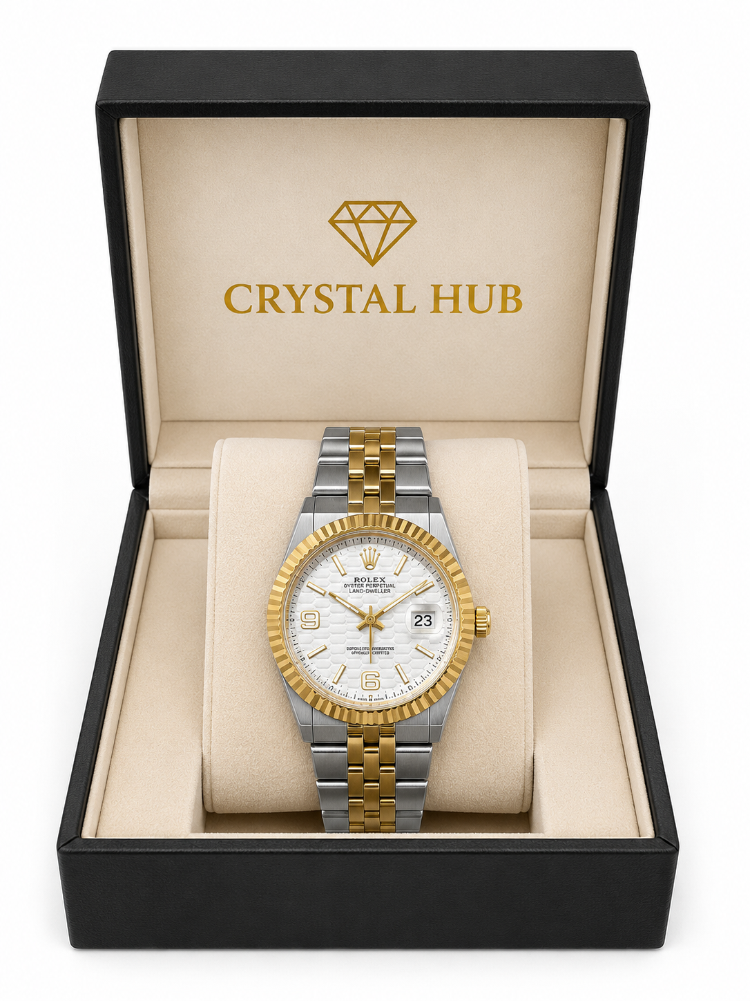 Rolex Land Dweller Style Watch – Premium Luxury Timepiece