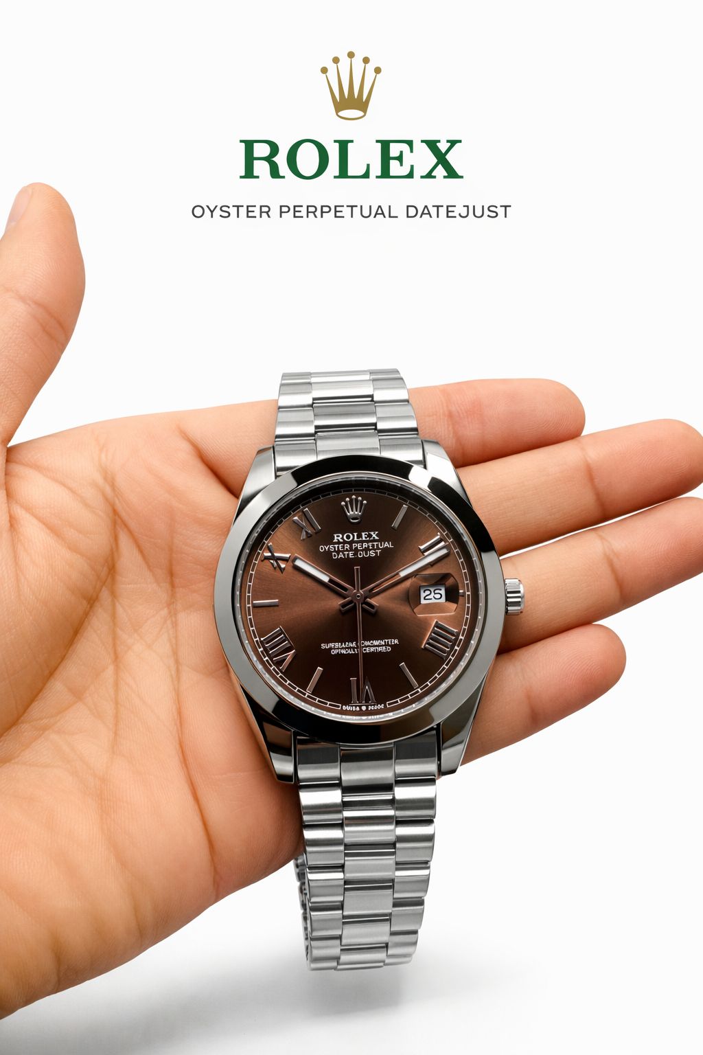 Rolex Datejust 36 –  coclate Diamond Dial  Luxury Redefined