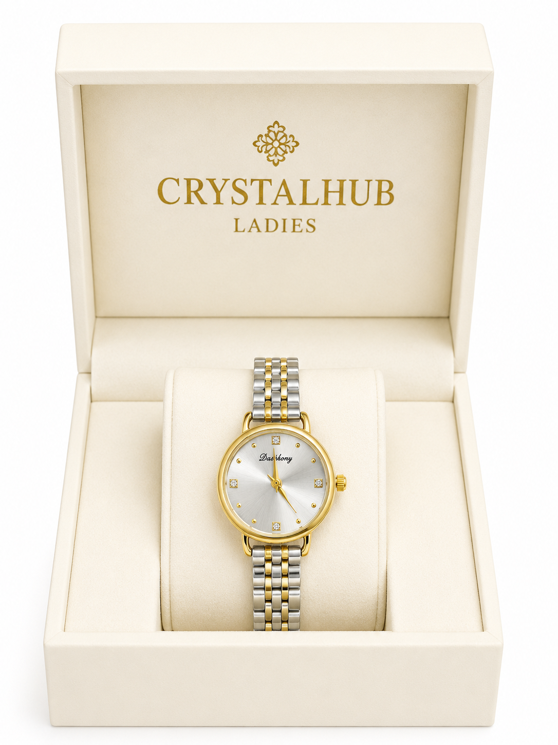 Deciashot Two-Tone Dress Watch,