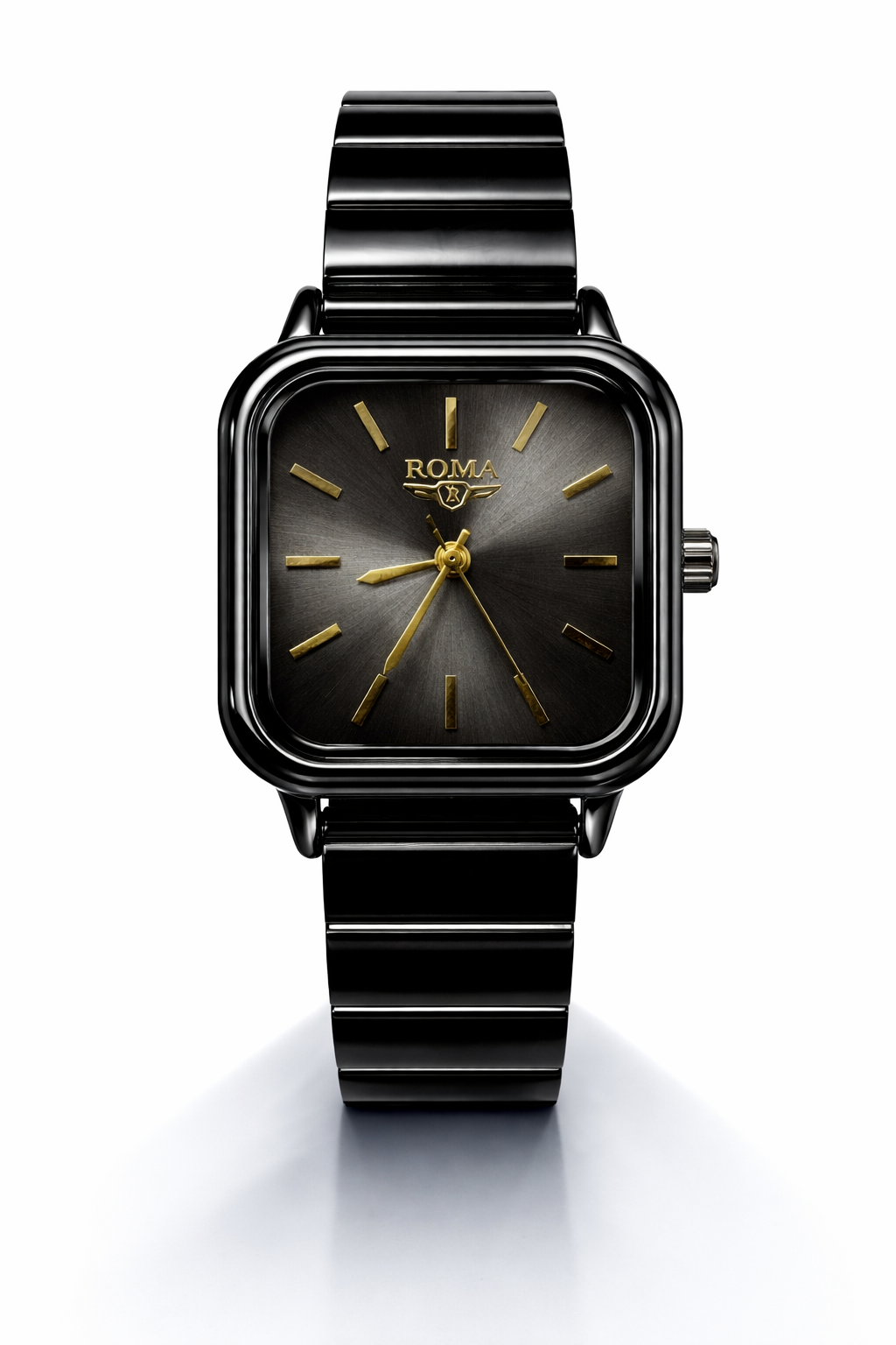 Roma Noir Classic Watch