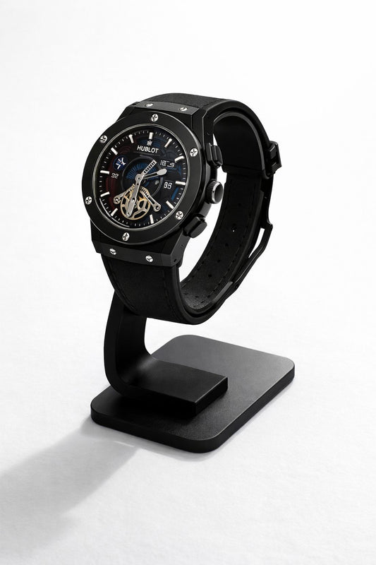 Hublot Classic Fusion–Style Automatic Open Heart.