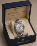 Diamond Ice Date Watch