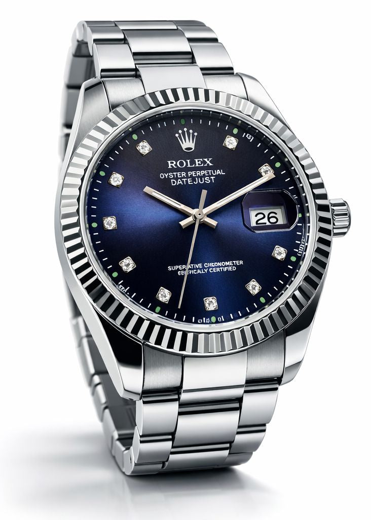Rolex New Day-Date – Blue Ombré Diamond Dial